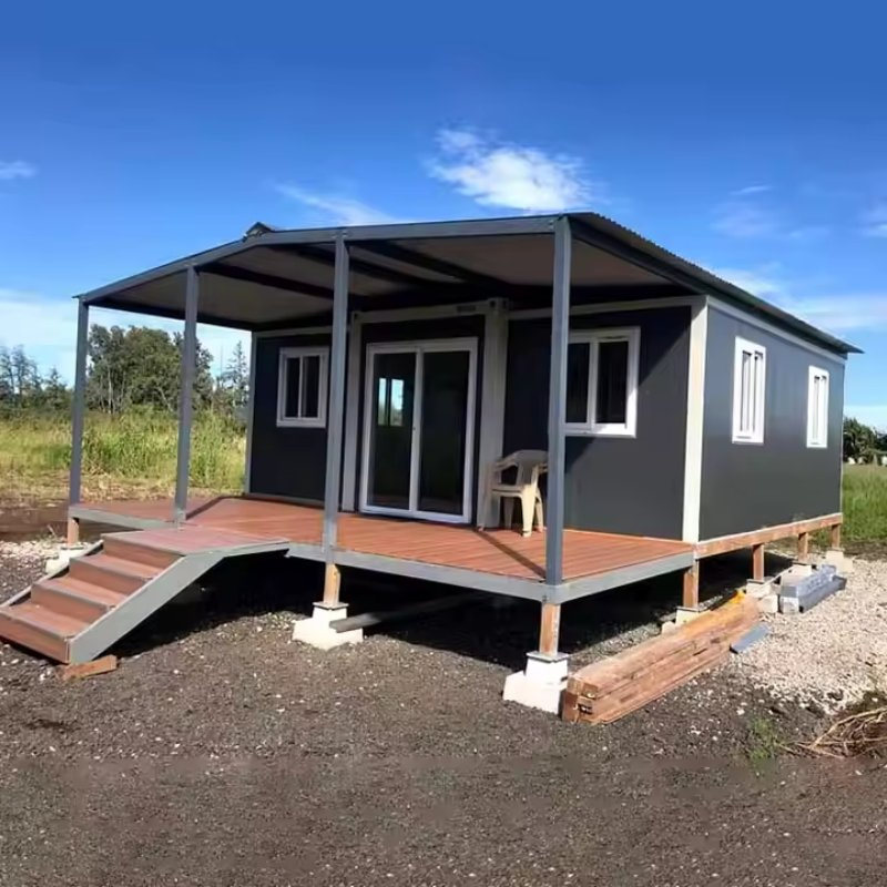 Flexible Residential Option for Families and Businesses Expandable Prefabricated Casa House