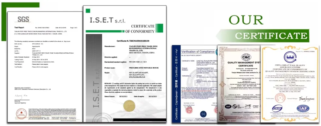Certification Documents