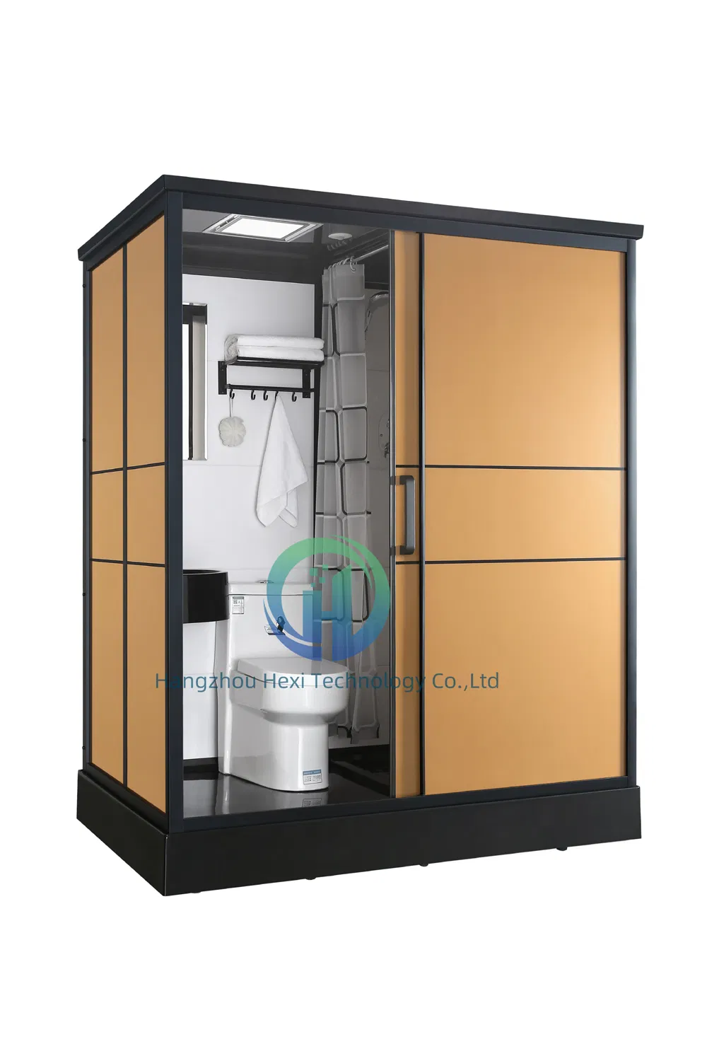 Premium Prefabricated Bathroom Shower and Toilet Combo Unit