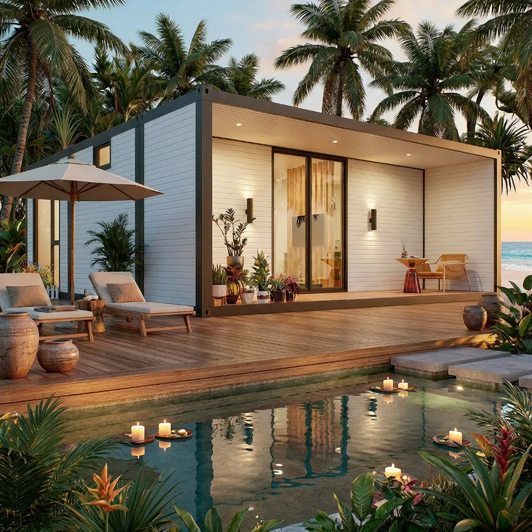 Waterproof Casa Prefabricada Modular Container Mobile Home Tiny Prefabricated House