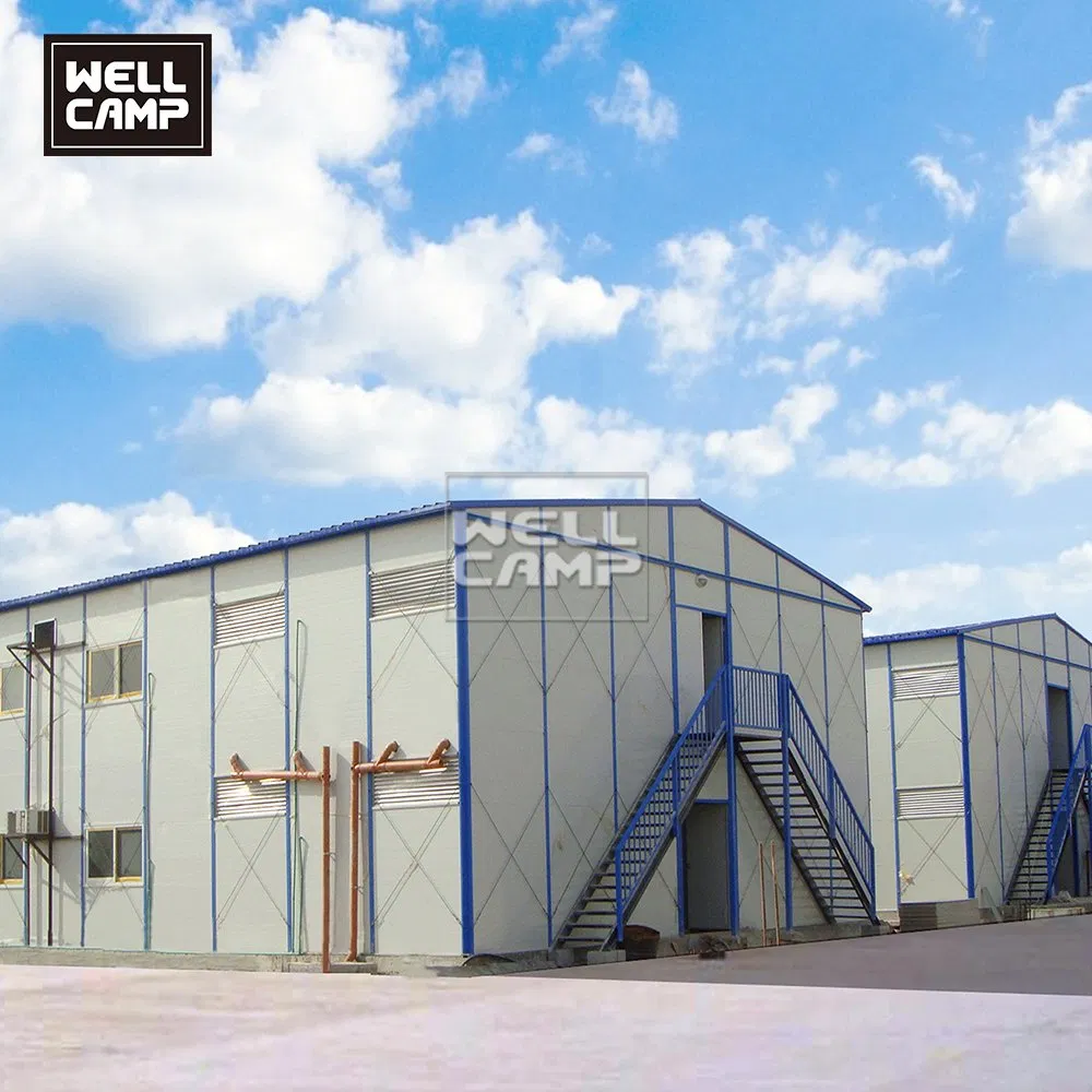 One/Two/Three Floor Site Dormitory Labor Camp Factory Price K Prefabricated House Worker Accommodation Quarter Office Mess Hall Facility Clinic Dinning Kitchen