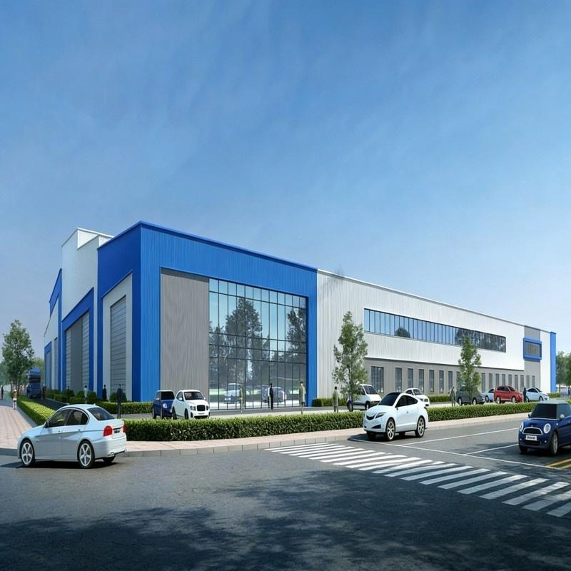 Xyss Workshop Food and Chemical Industry Steel Structure Workshop / Steel Prefabricated Warehouse