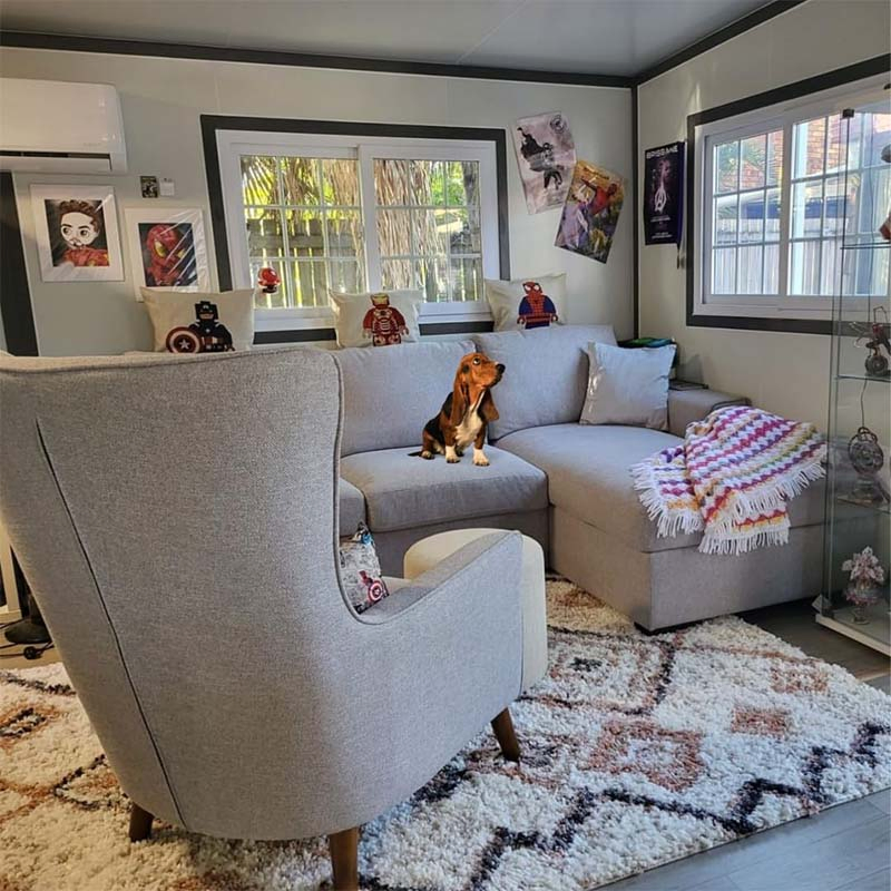 Cheap Price Easy Installation/Waterproof/Fireproof ISO Approved Prefabricated Container Modular Modern Capsule House 20FT