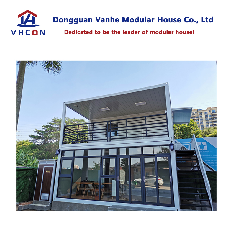 Modular Portable Insulated Waterproof Prefabricated EPS Sandwich Panel Temporary Living Expandable Luxury Living Container Prefab House