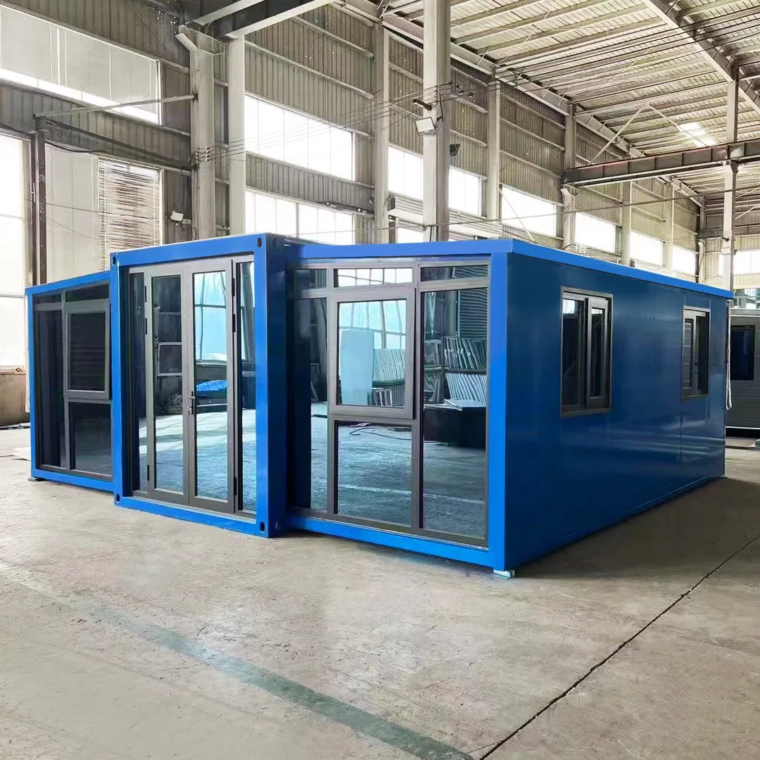 Prefab House Foldable Container Office with EPS Sandwich Panels Fireproof Design Shipping Container Hose Foldable House