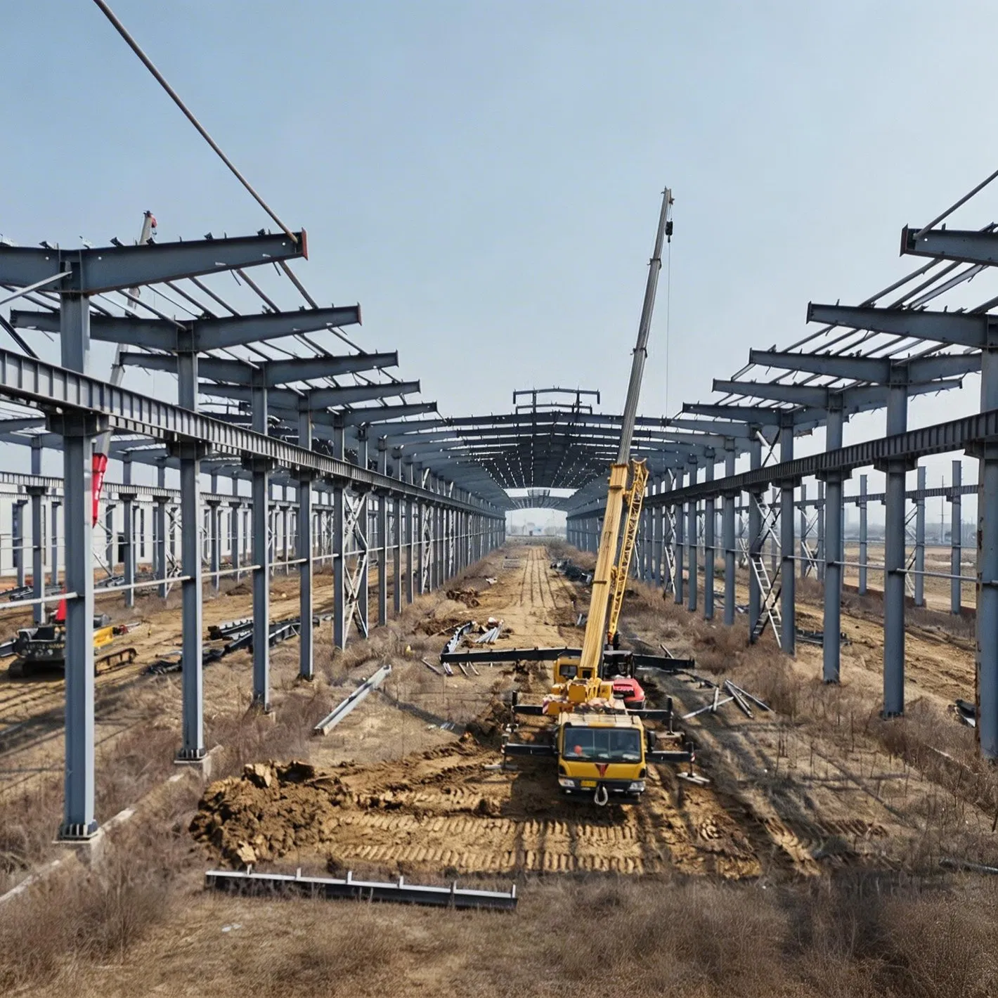 Professional Design Prefabricated Light Steel Structure Workshop &amp; Plant for Construction &amp; Metal Warehouse Use