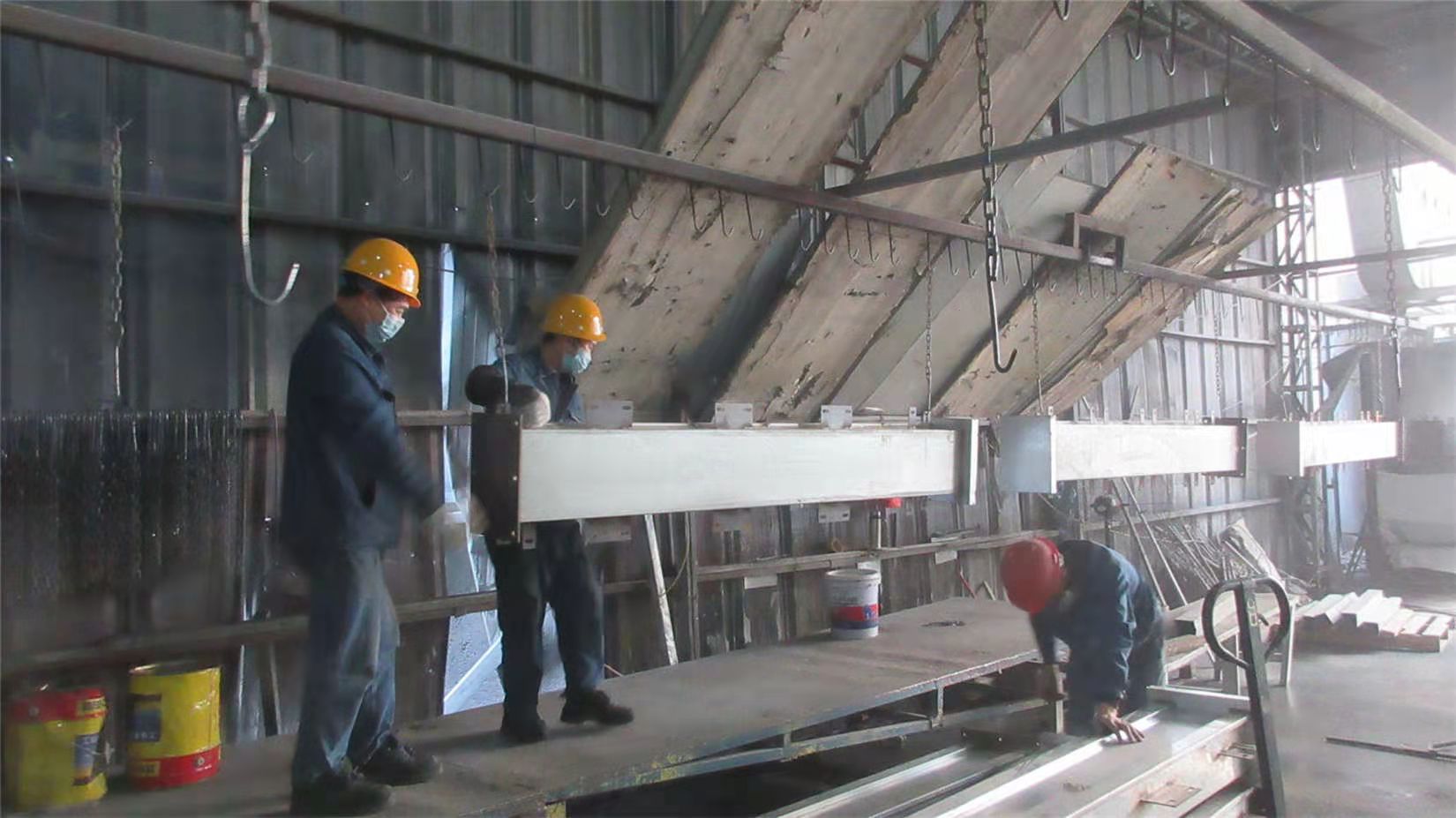 REA Houses professional spray coating production line