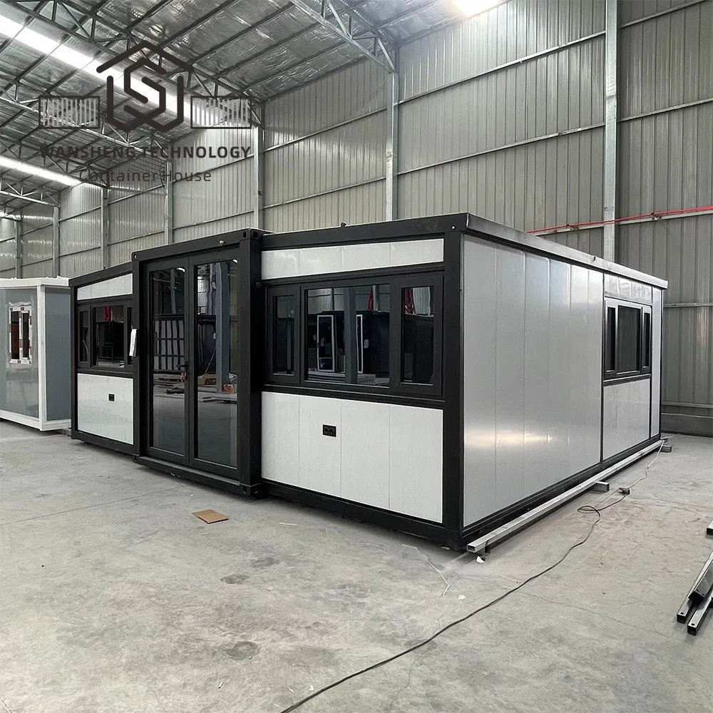 Prefabricated Modular House-Quick Assembly Expandable Container House Kit Customizable, Insulated for Heat Quick Assembly Tiny House for off-Grid Living