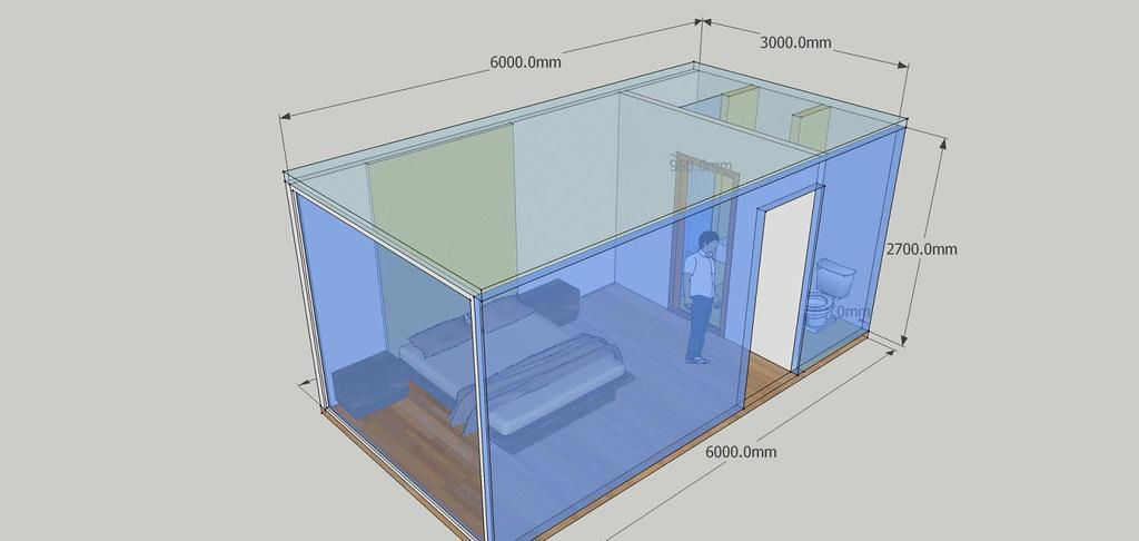 20FT 40FT Foldable Tiny Luxury Home Mobile Prefab Expandable Container Prefabricated House