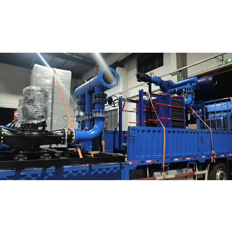 High Flow Rate District Heating Hydronic Heat Exchanger Unit