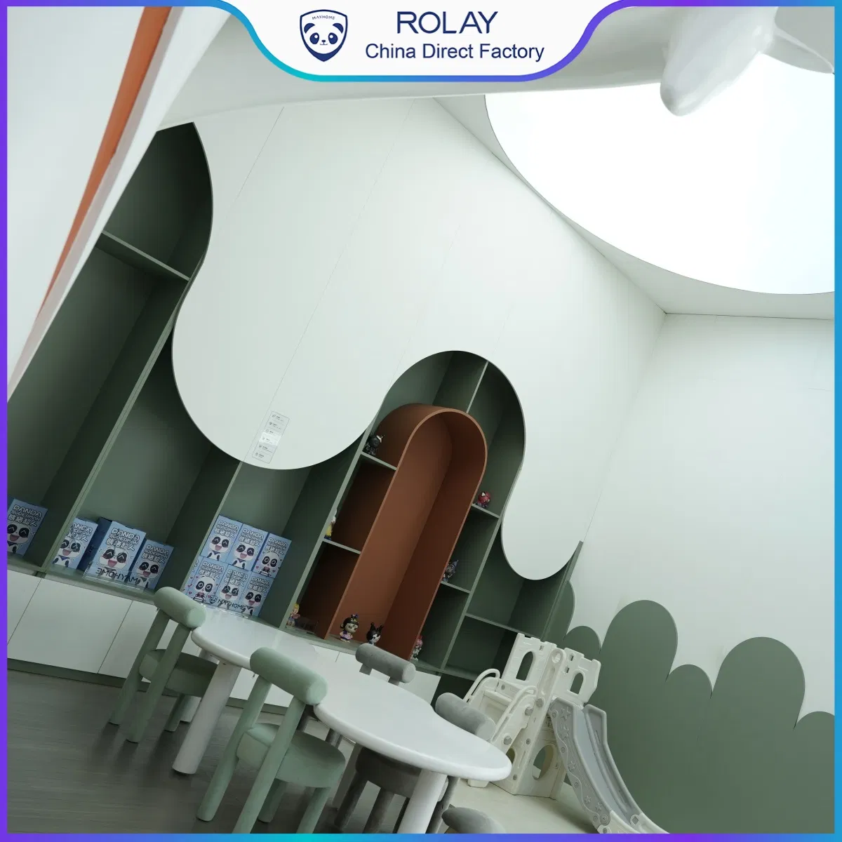 High Load Capacity Soft-Close Drawers Open Shelf Anti-Tip Design Learning Unit with Factory Price