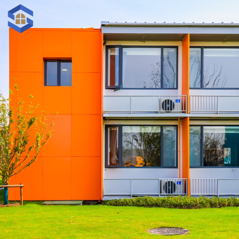 Hoistable Solar-Compatible Lightweight Mountain Scenic Spot Anti-Rust Quick-Assembly Prefab Prefabricated Container House for Hotel/Ecological Tourist Area