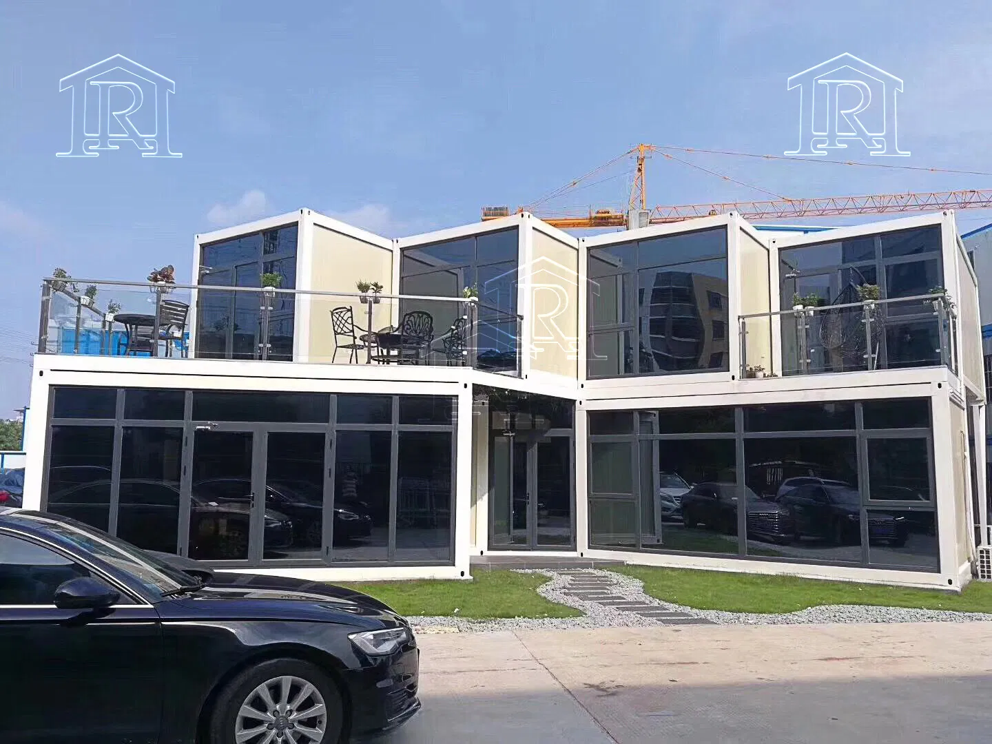 Easy Assembled Sandwich Panel Detachable Flat Pack Modular Home Container House