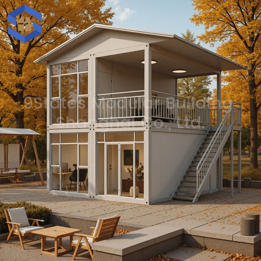 20FT / 40FT / Customized Size Modular Foldable Prefabricated Building for Affordable Dwelling