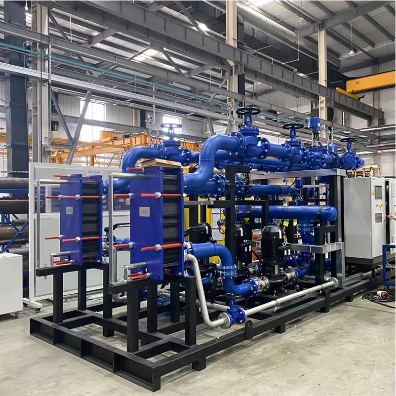 Hydronic Industrial Solar Thermal Applications Heat Exchanger Unit