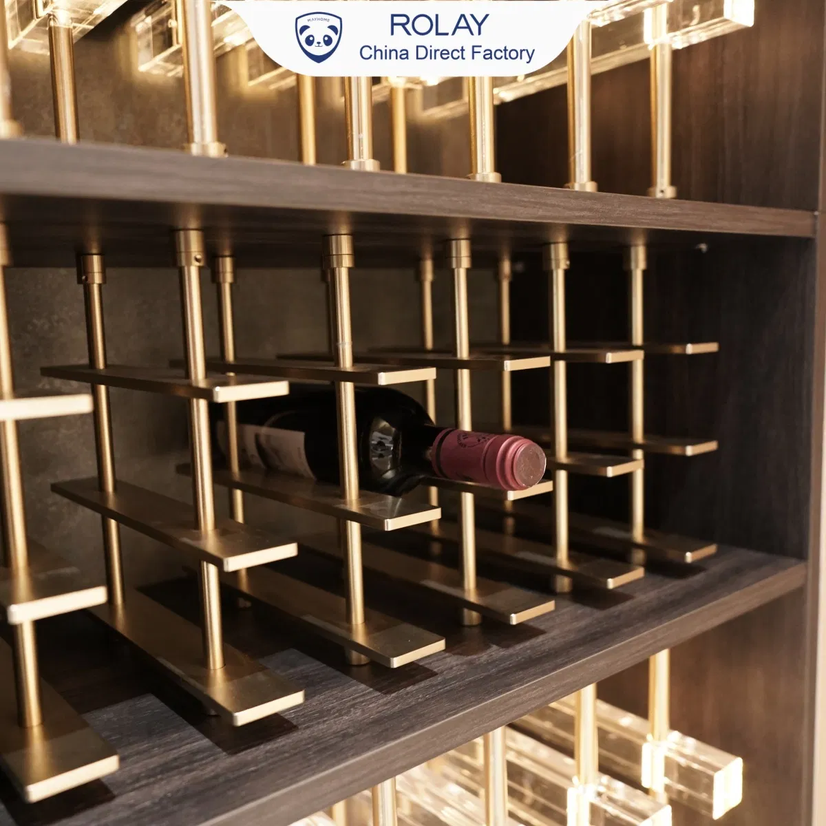 ODM Anti-Yellowing Easy to Clean Partition Wine Glass Holder Home Bar Unit