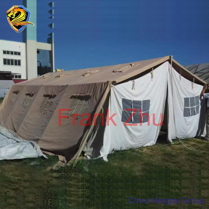 UV Rain-Protected Camouflage Disaster Refugee Outdoor Emergency Relief Shelter for Remote Teams