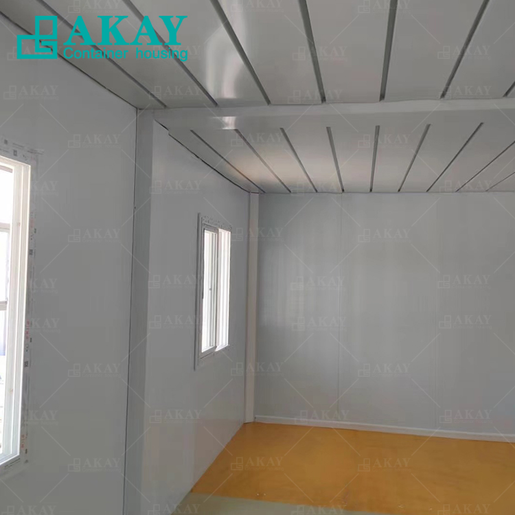 Prefab Modular Portable Site Office Accommodation Camp Shipping Flat Pack Container for Philippines Prefabricated-Building