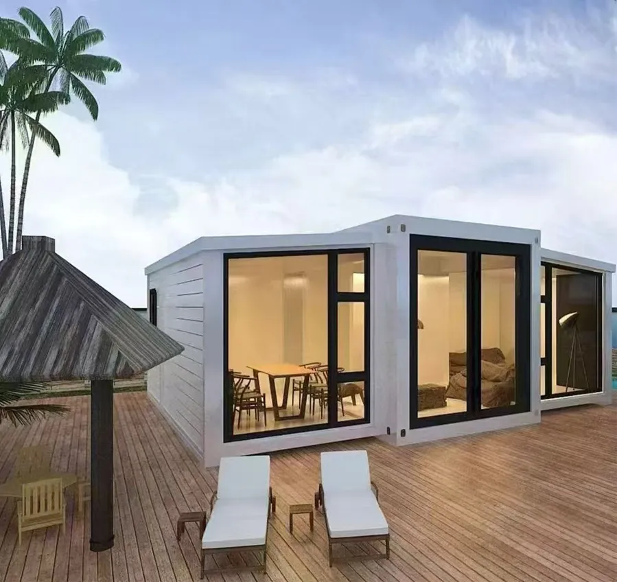 Luxury Apple Cabin Interior