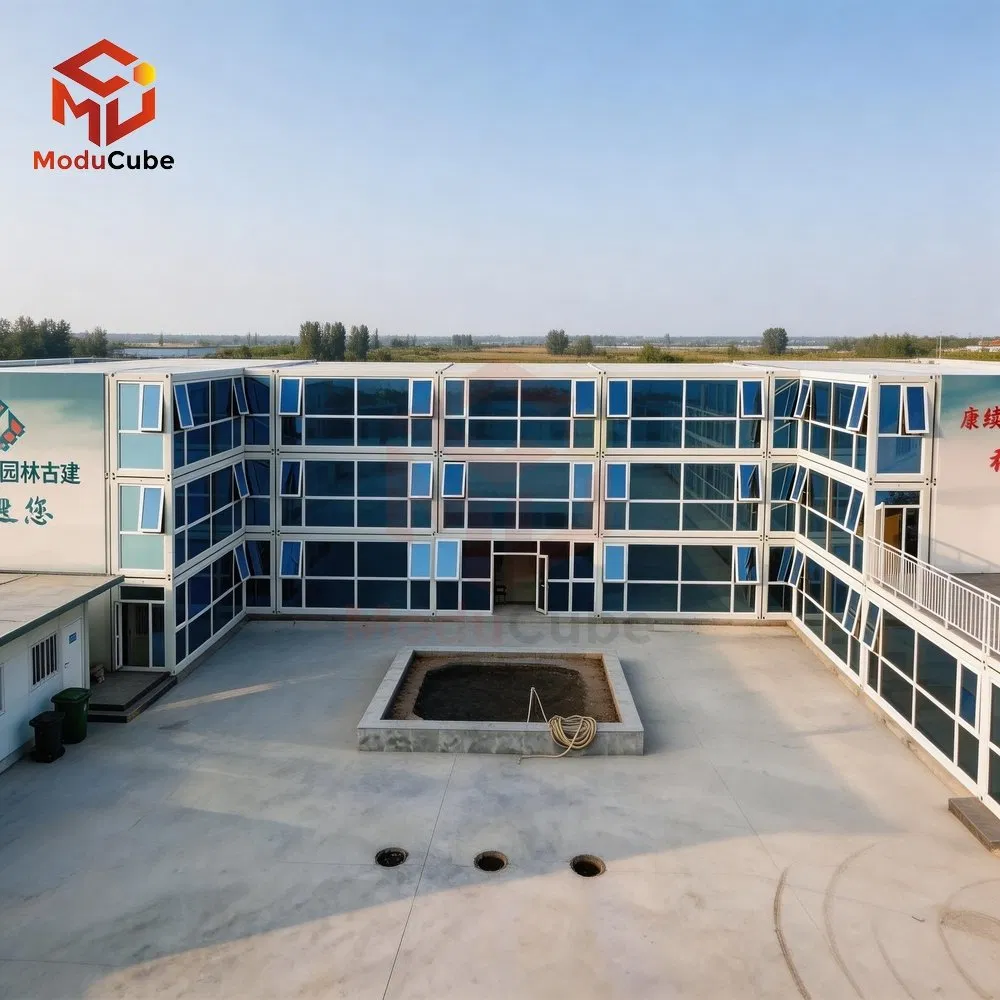 Hot Sell Detachable Folding Container Flat Pack Prefab Sandwich Panel House for Apartment Use