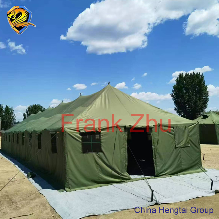 UV Rain-Protected Camouflage Disaster Refugee Outdoor Emergency Relief Shelter for Remote Teams