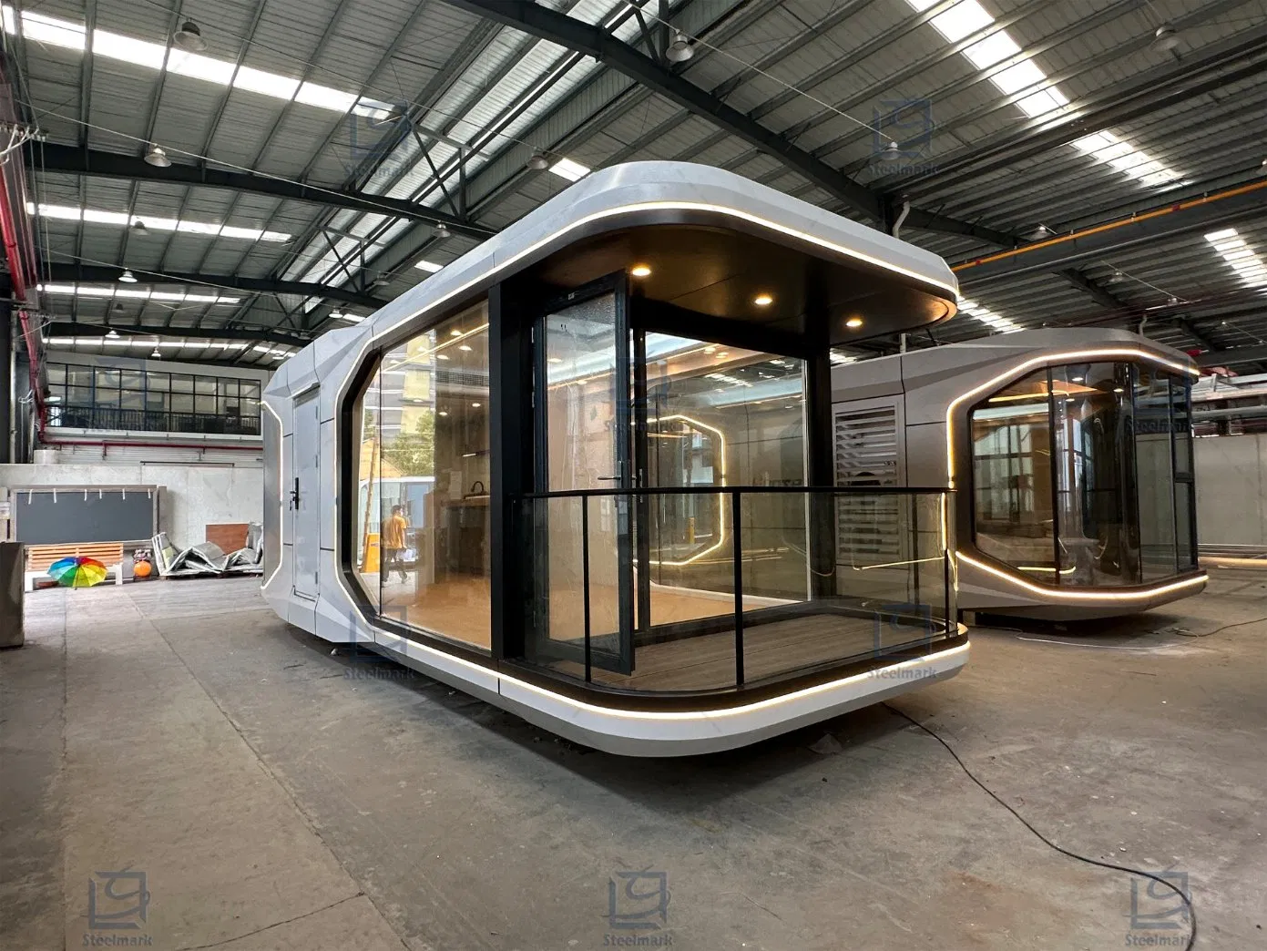 Soundproofed High Quality Housing Prefabricated Container Capsule House Resort Hotel Mobile Office