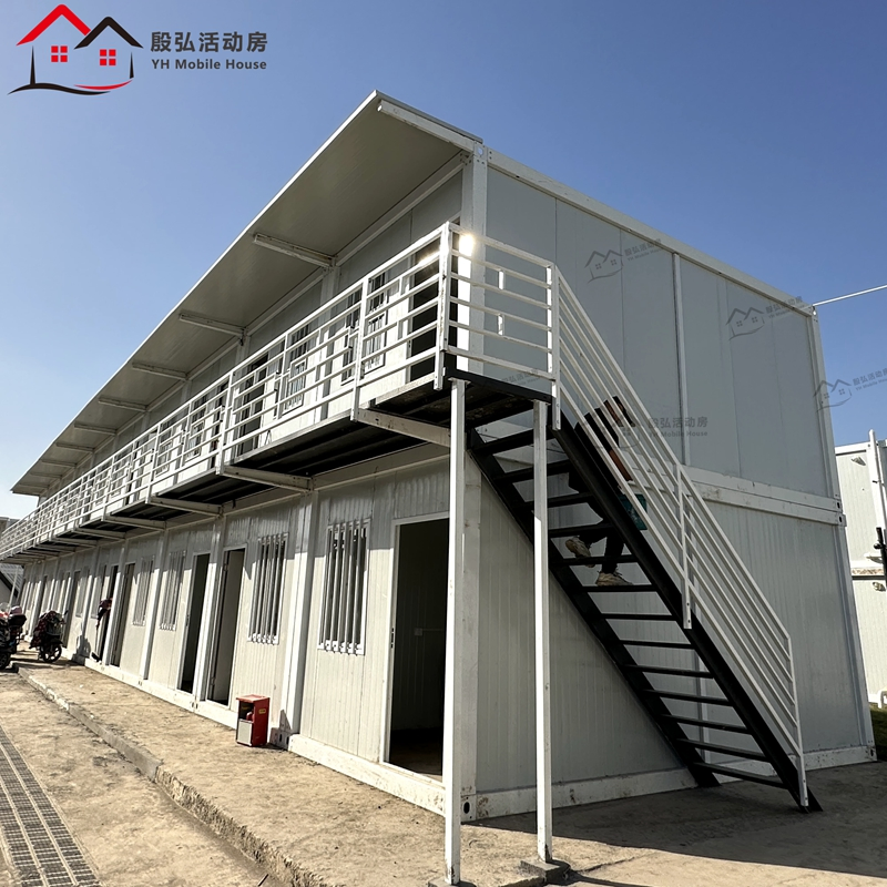 Two Storey Detachable Container Steel Structure Sandwich Panel Container Homes Dome House Modular Mini House