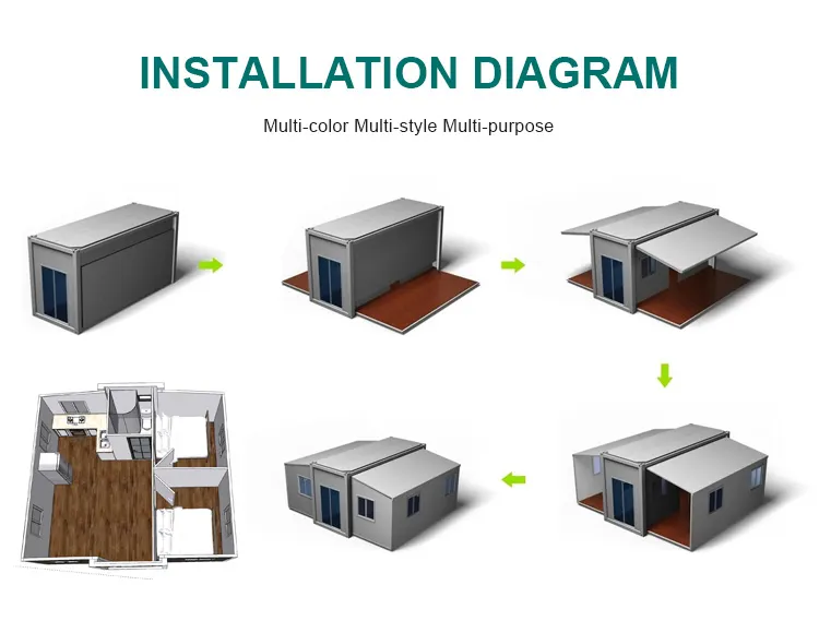 Foldable Prefab House