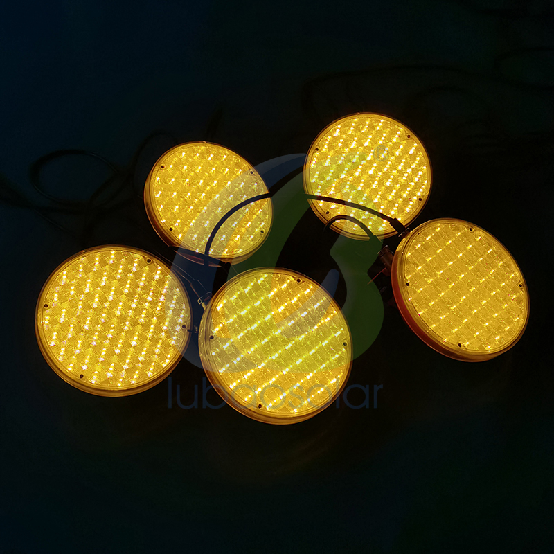 Highway Construction Intelligent Early Warning High Visibility Traffic Safety Warning Control System