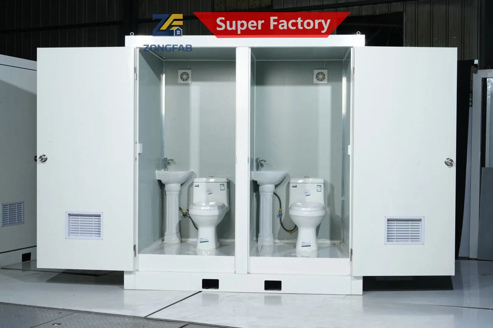 Portable Toilet Unit for Emergency Use and Construction Site Sanitary Applications