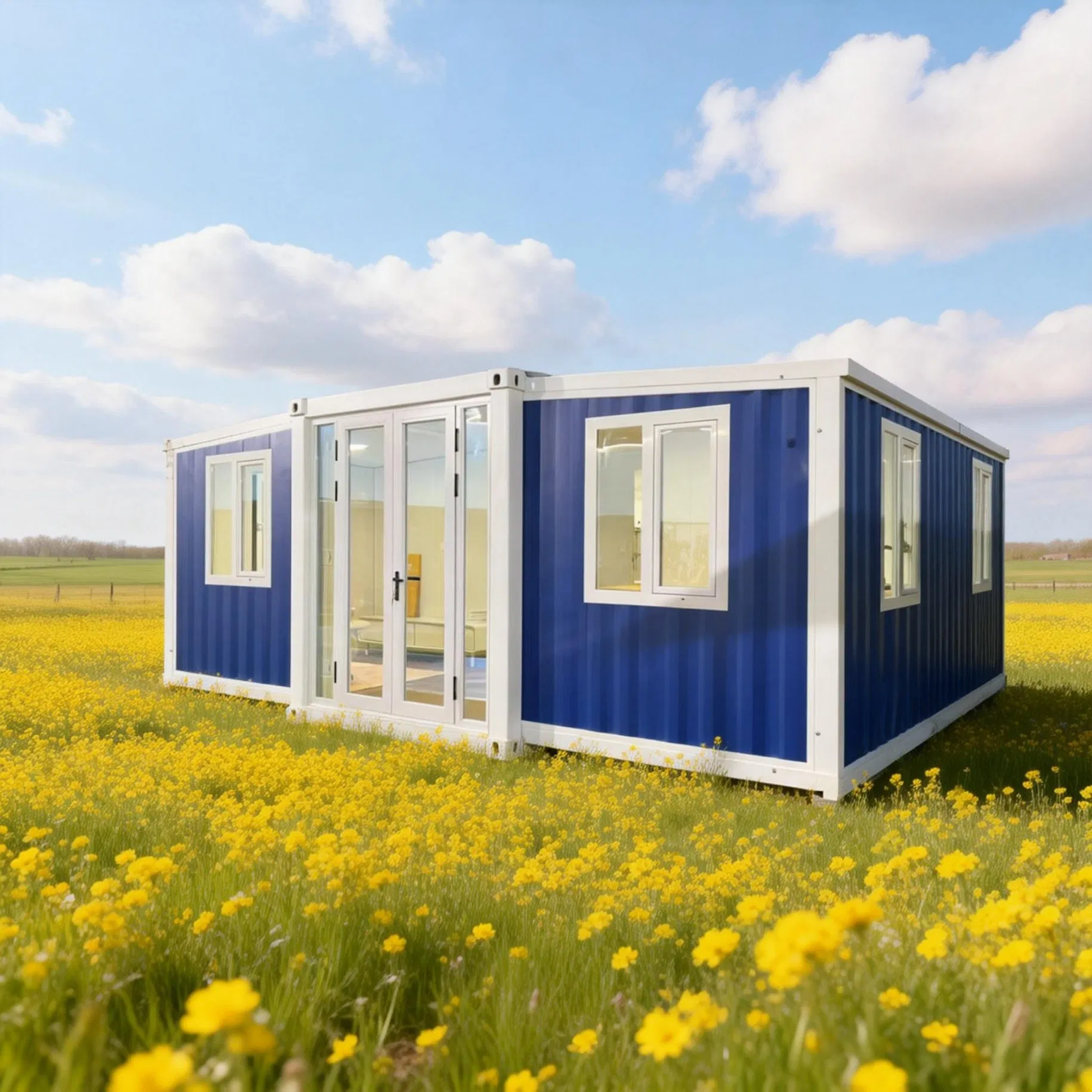 Multi-Purpose Community Hall Large Span Expandable Prefabricated Building