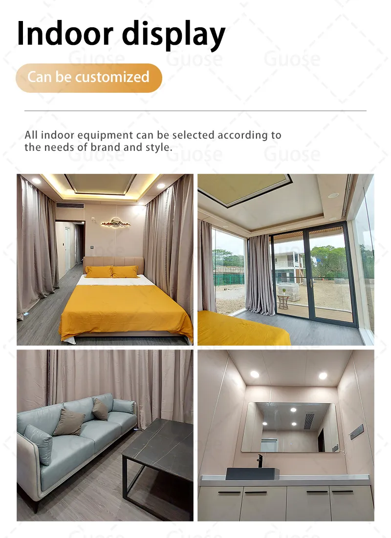 Modular Prefab Living House Detail