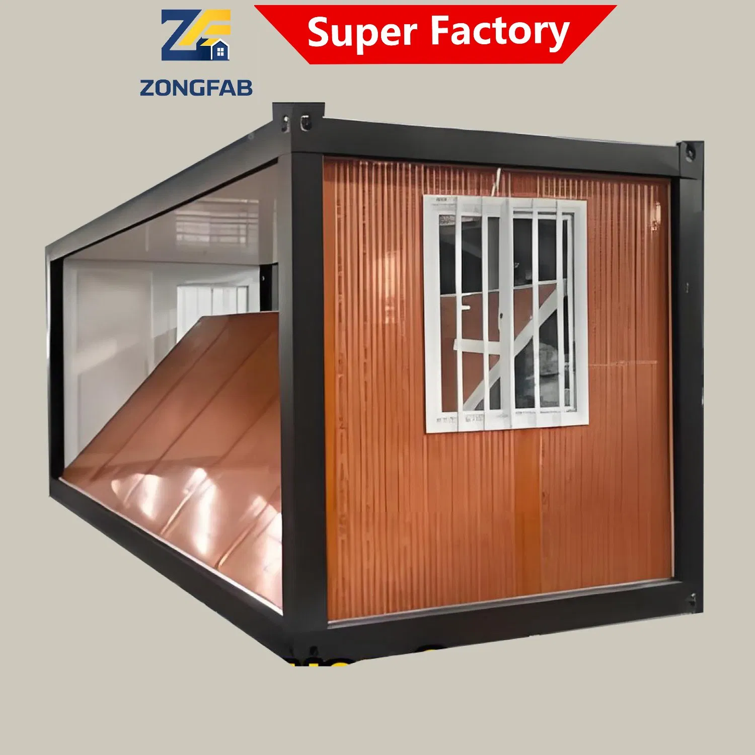 Theraml Insulation Sandwich Panel Wall Steel Living Detachable Assembly Prefab Modular Container House Home