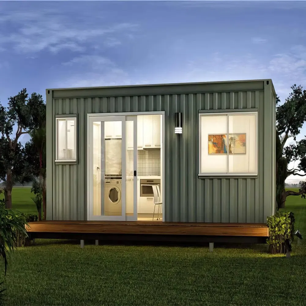 Ibeehive Eco-Friendly Flat Rack Container Homes Flat Pack Sustainable Modular Building