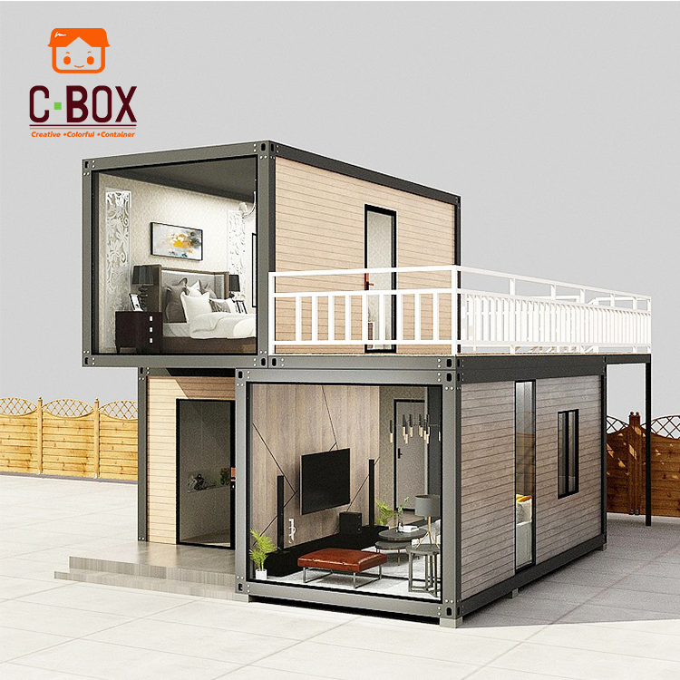 Cbox Luxury Modern Prefabricated Mobile Living Container Homes Office