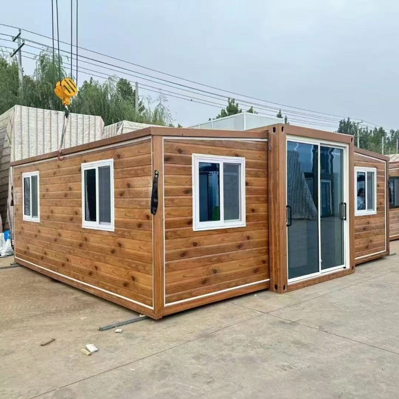 Waterproof, Fireproof. Villa Shipping Flat Pack Movable House Container Home ODM Expandable Prefabricated House