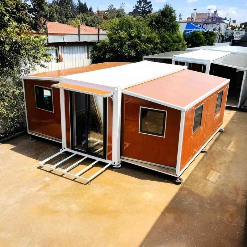Fold up House Portable Prefabricated Cabin for Farm Housing Office and Temporary Accommodation Projects