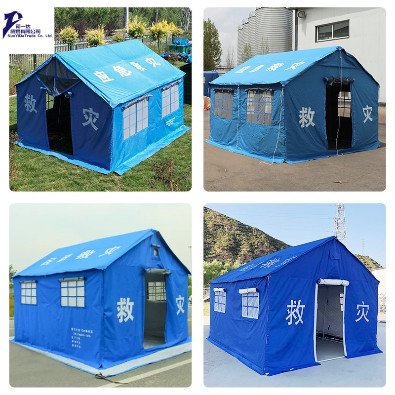 Temporary Waterproof Emergency Shelter for Outdoor Disaster Relief