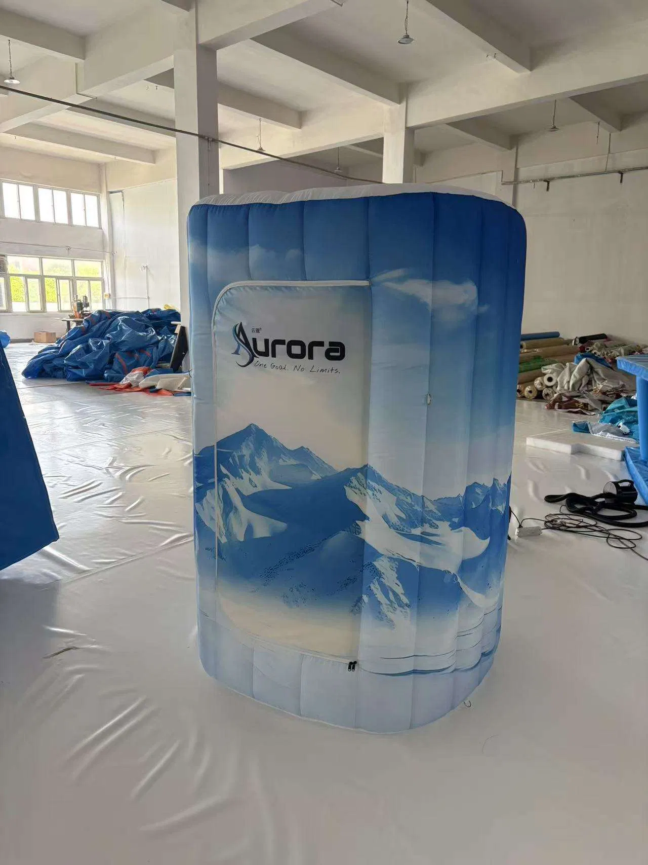 Modern Outdoor Marathon Use Yuncong Aurora D3 FRP Cold Therapy Cabin Portable Foldable-180max Cooling Exercise Restore Enhance