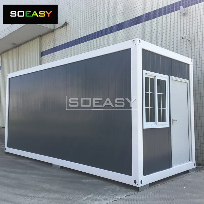 Luxury Glass Wall Flat Pack Container