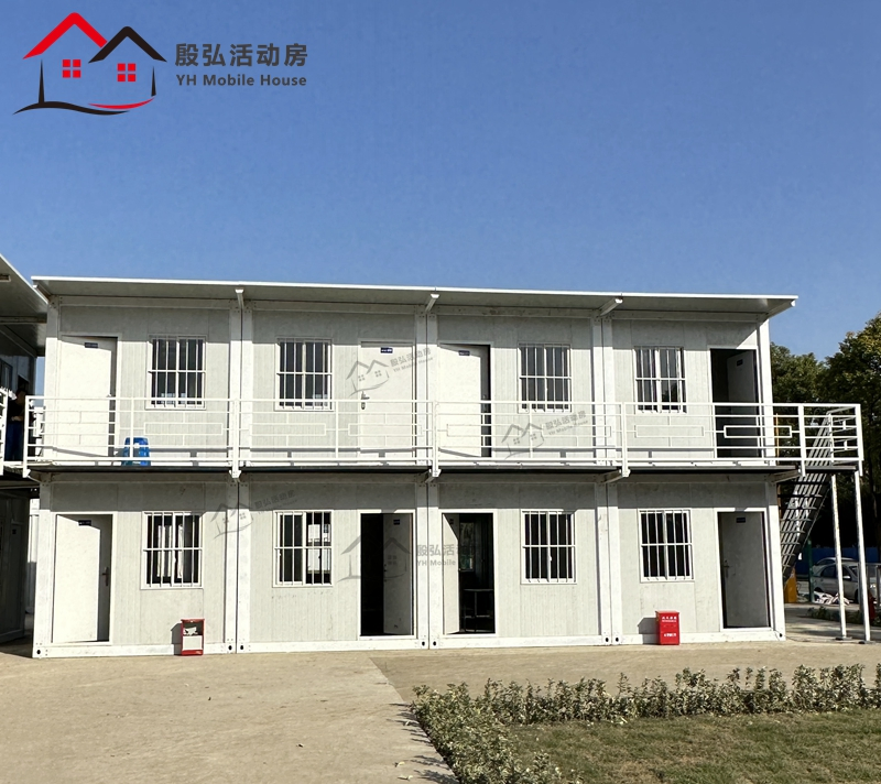 Two Storey Detachable Container Steel Structure Sandwich Panel Container Homes Dome House Modular Mini House