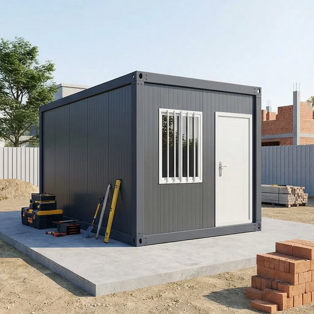 Quickly Assemble Prefab Modular High Quality Detachable Sandwich Panel Container House Flat Pack Temporary Home