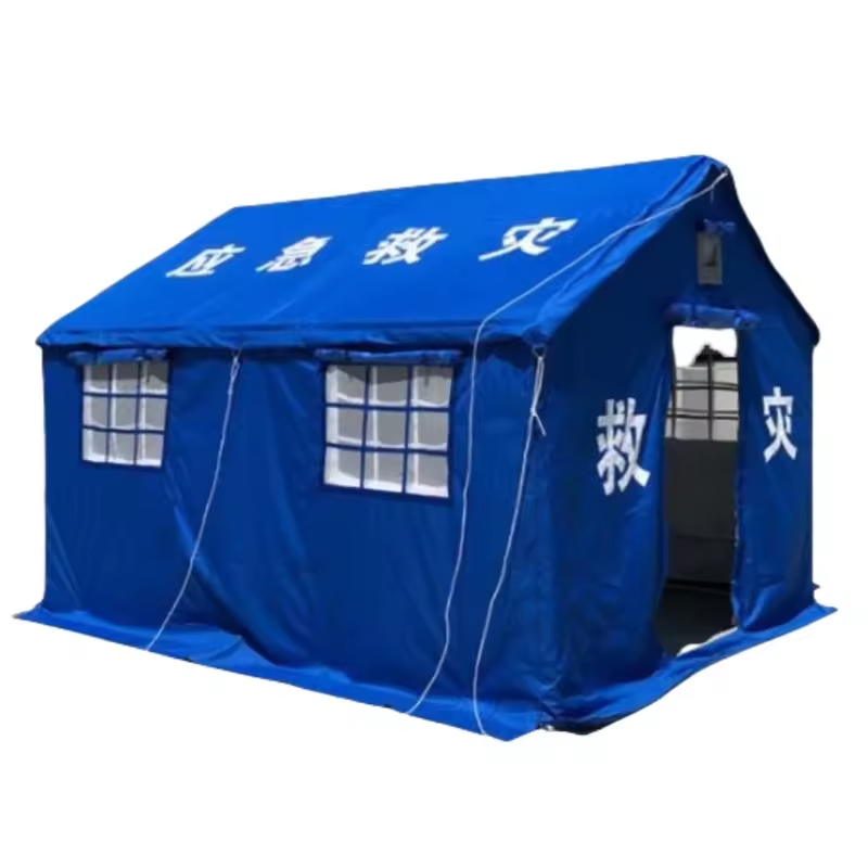 Inflatable Camouflage Emergency Relief Shelter for Disaster Response and Refugees