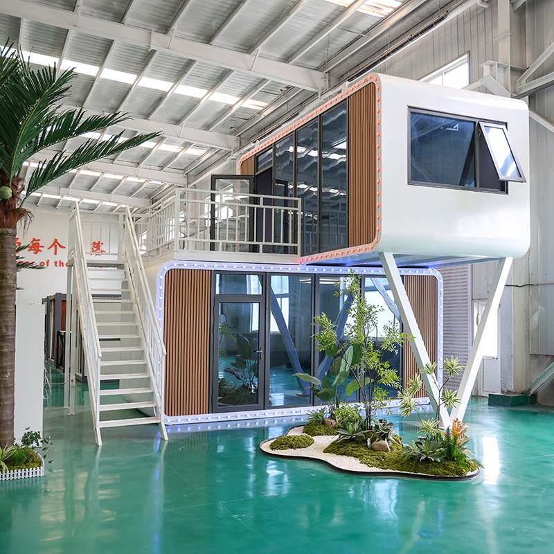 Apple Ecopod Solar-Powered Foldable Cabin for Eco-Lovers Zero Emissions, Portable Design