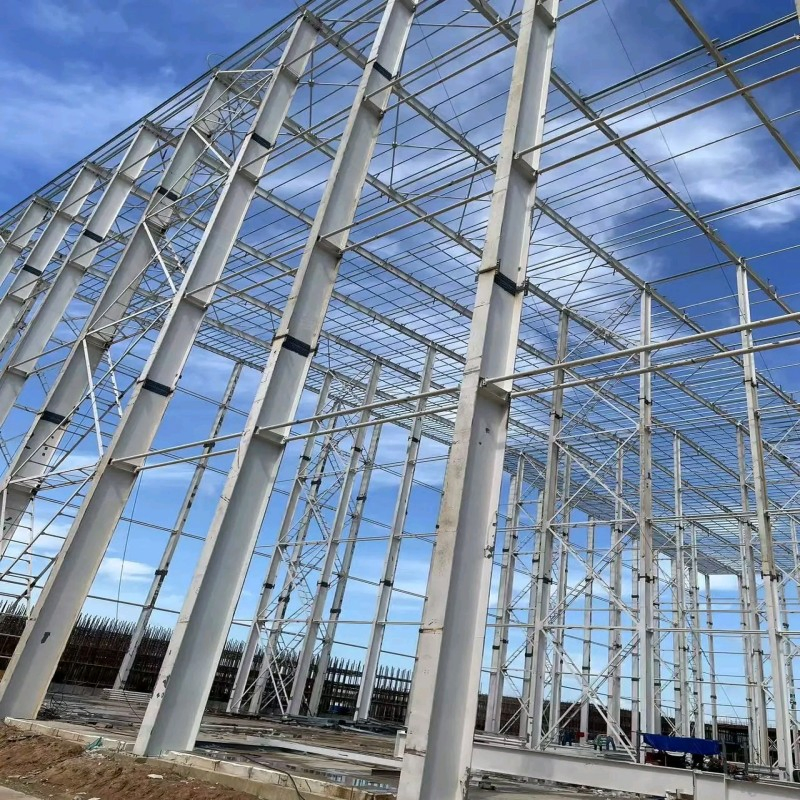 Multi-Functional, Space-Saving, Foldable Steel Structure Building for Mobile Workshop Units, Outdoor Events