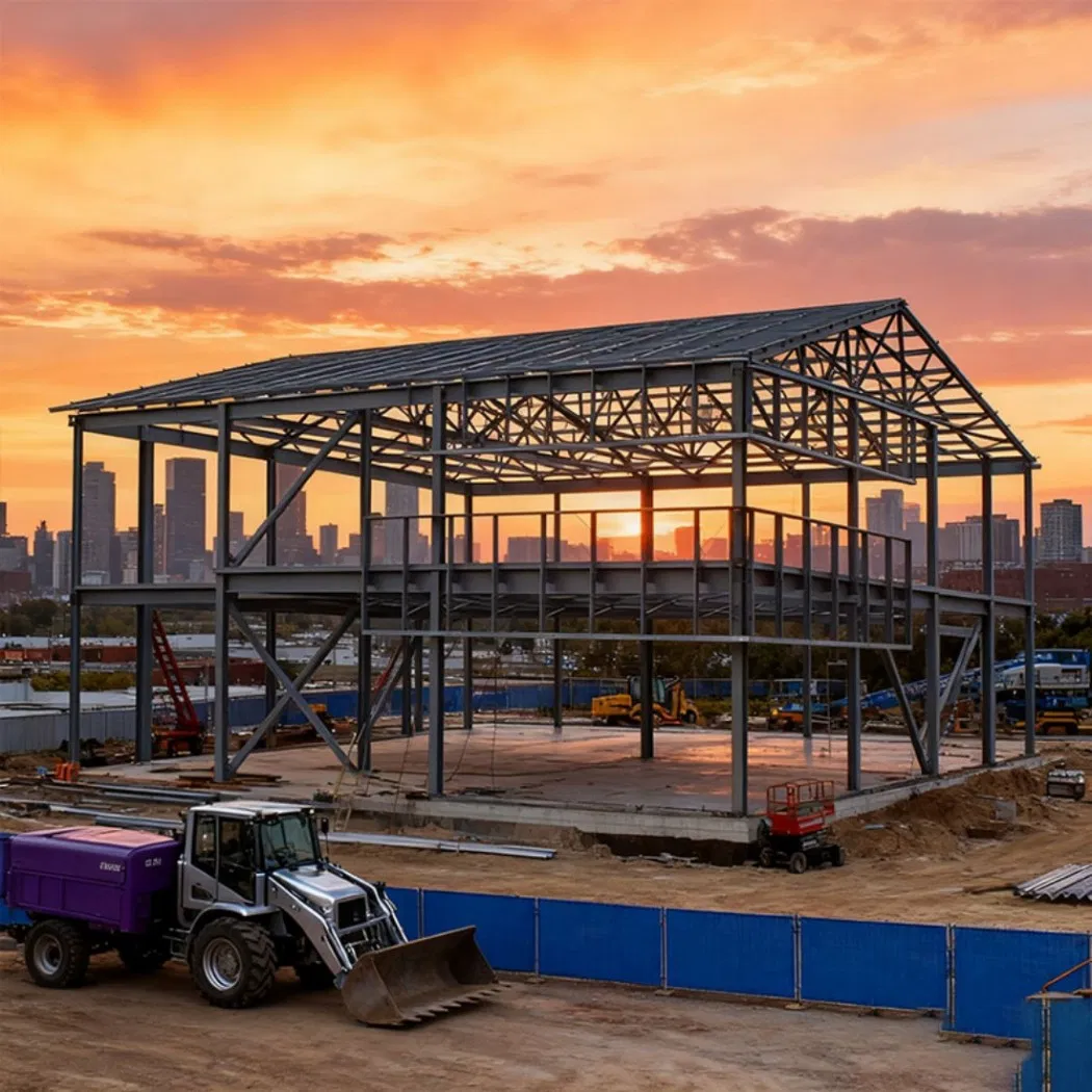 Modular Steel Eco-Friendly Vacation Villa-Quick Assembly Multi-Storey Prefab House Durable Frame Modern Custom Design for Resort