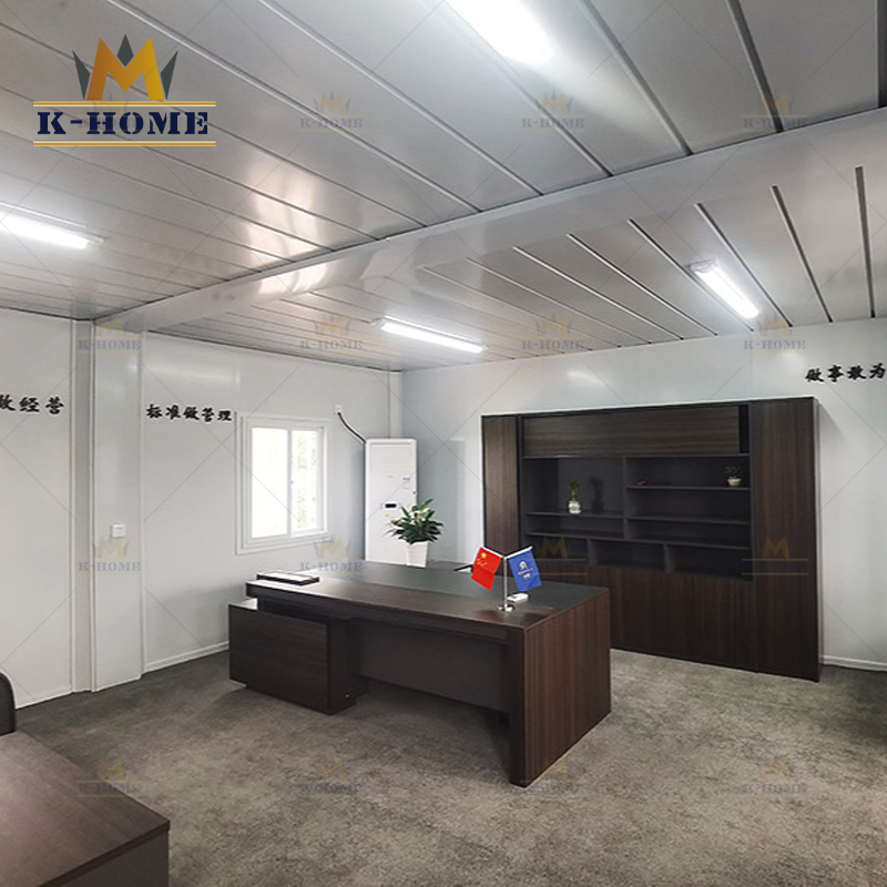 20 FT Prefabricated Low Cost Flat Pack Modular Building for Sale