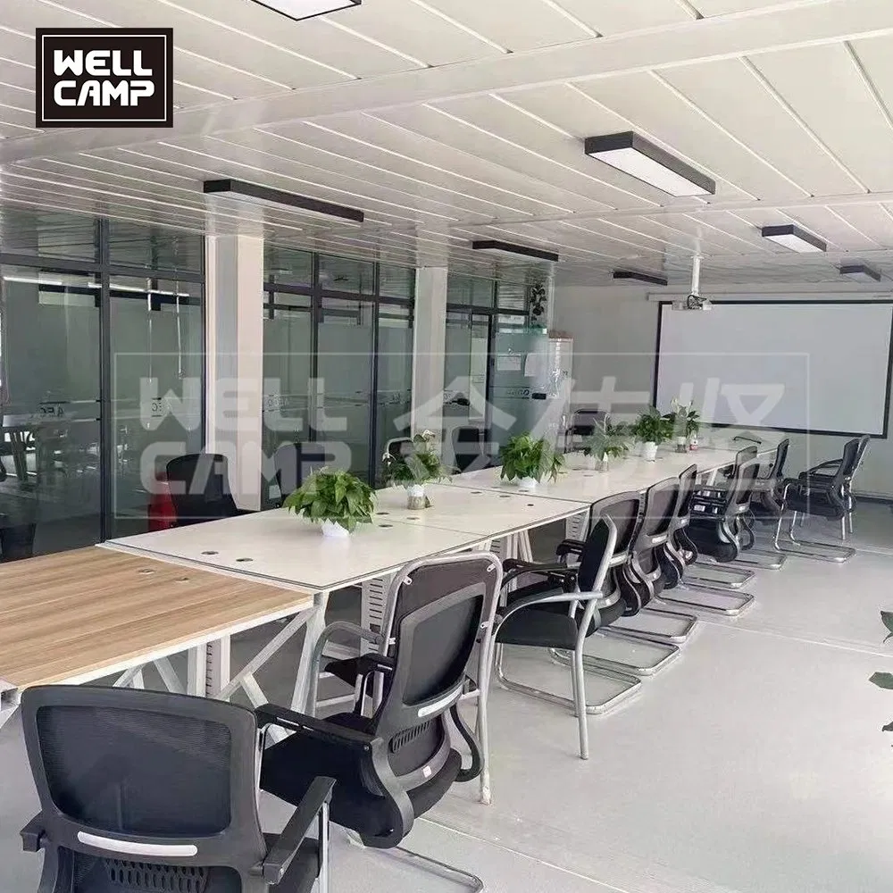 Modular Fashion Prefab Flat Pack Building Container Office with ISO