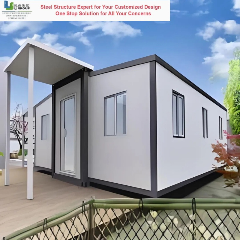 Warehouse Temporary Offices Movable Expandable Folding Container House Prefab Building with Toile