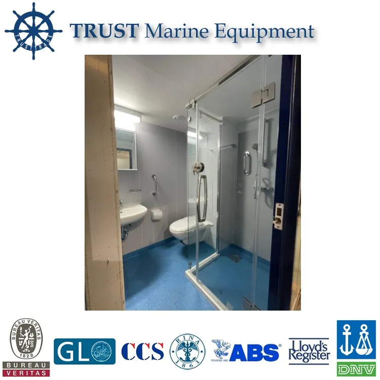 Complete Wet Unit for Marine Bathroom